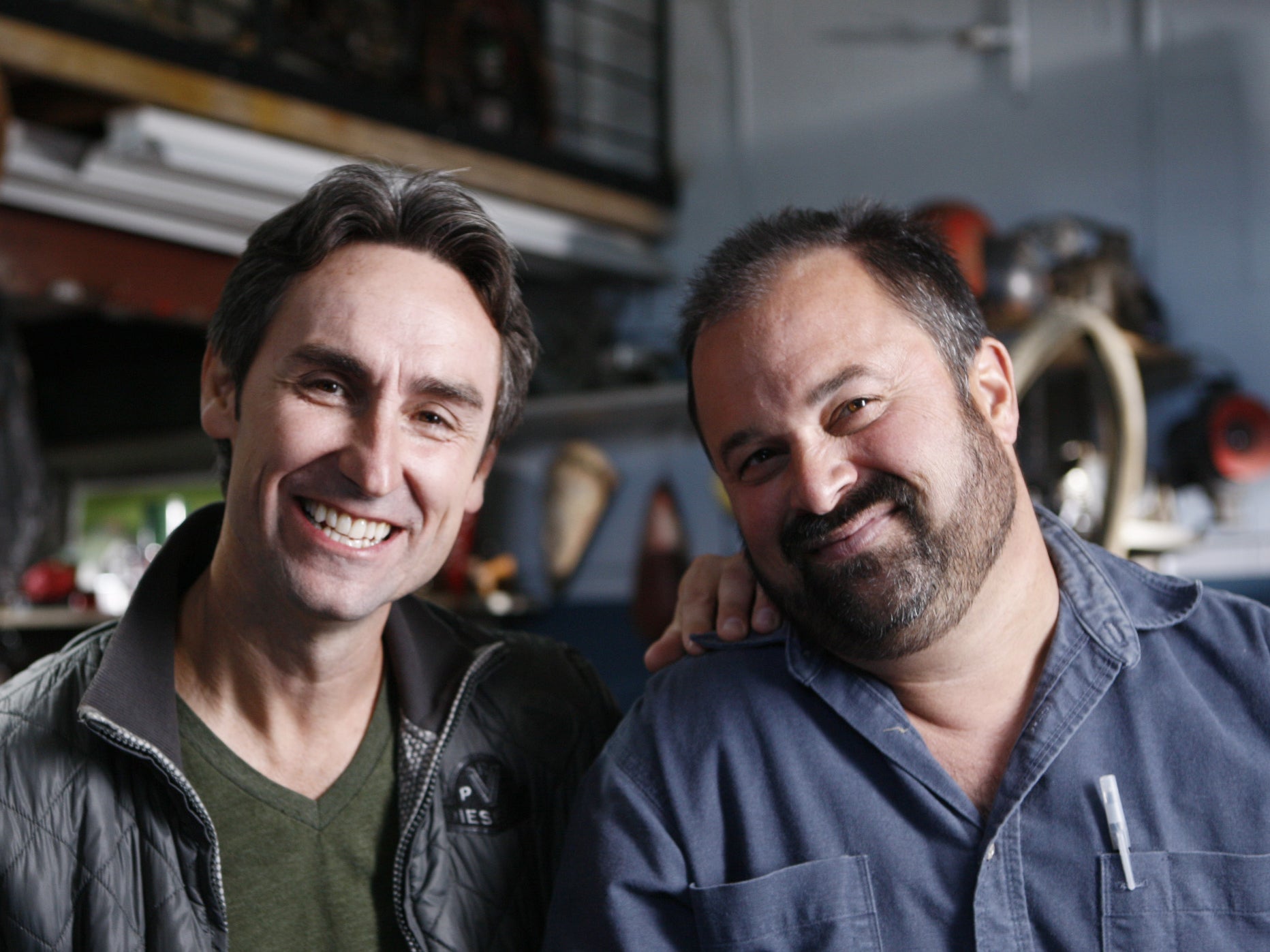 Mike Wolfe and Frank Fritz presented ‘American Pickers’ together