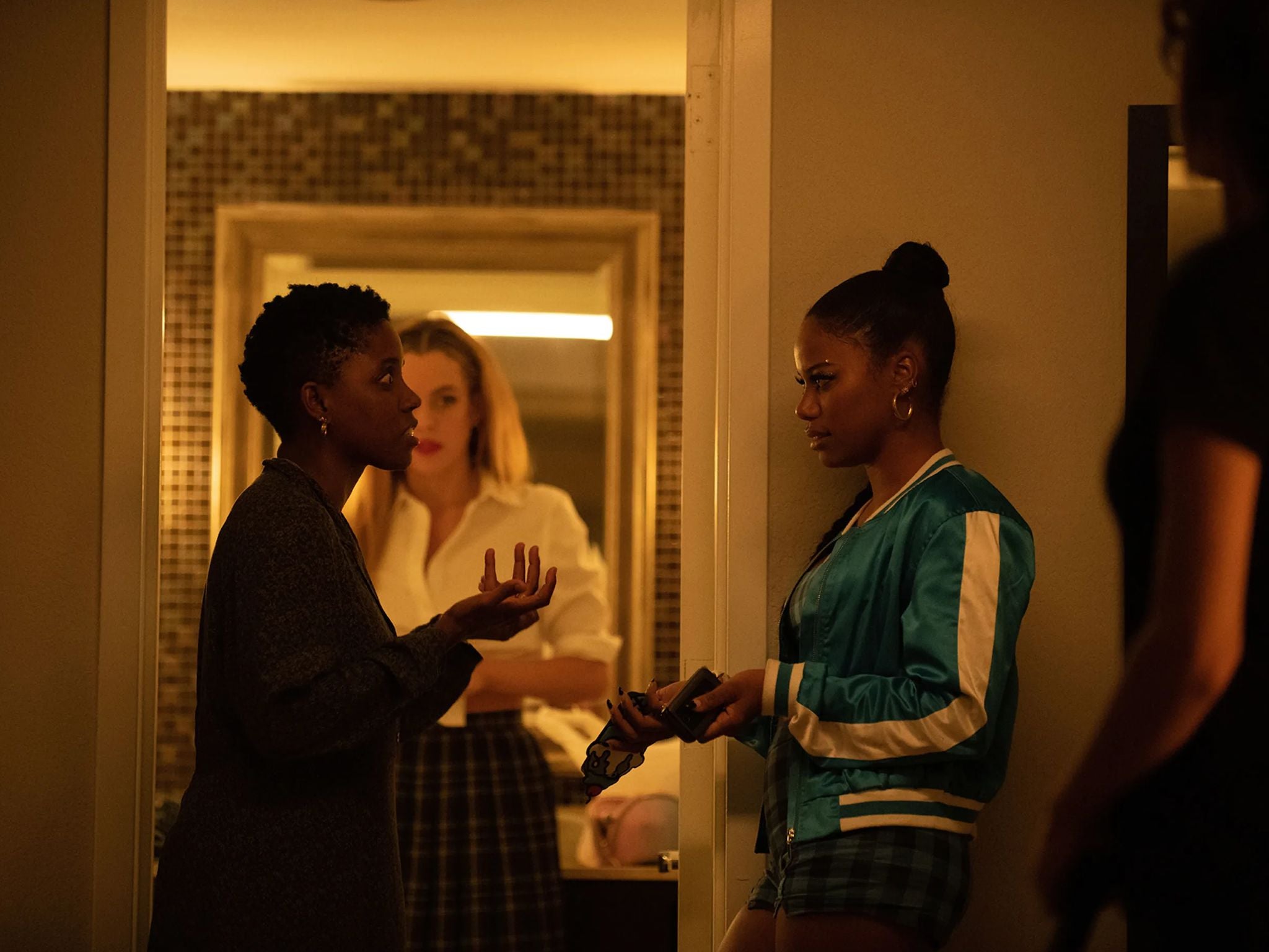 Janicza Bravo directs Taylour Paige in Zola