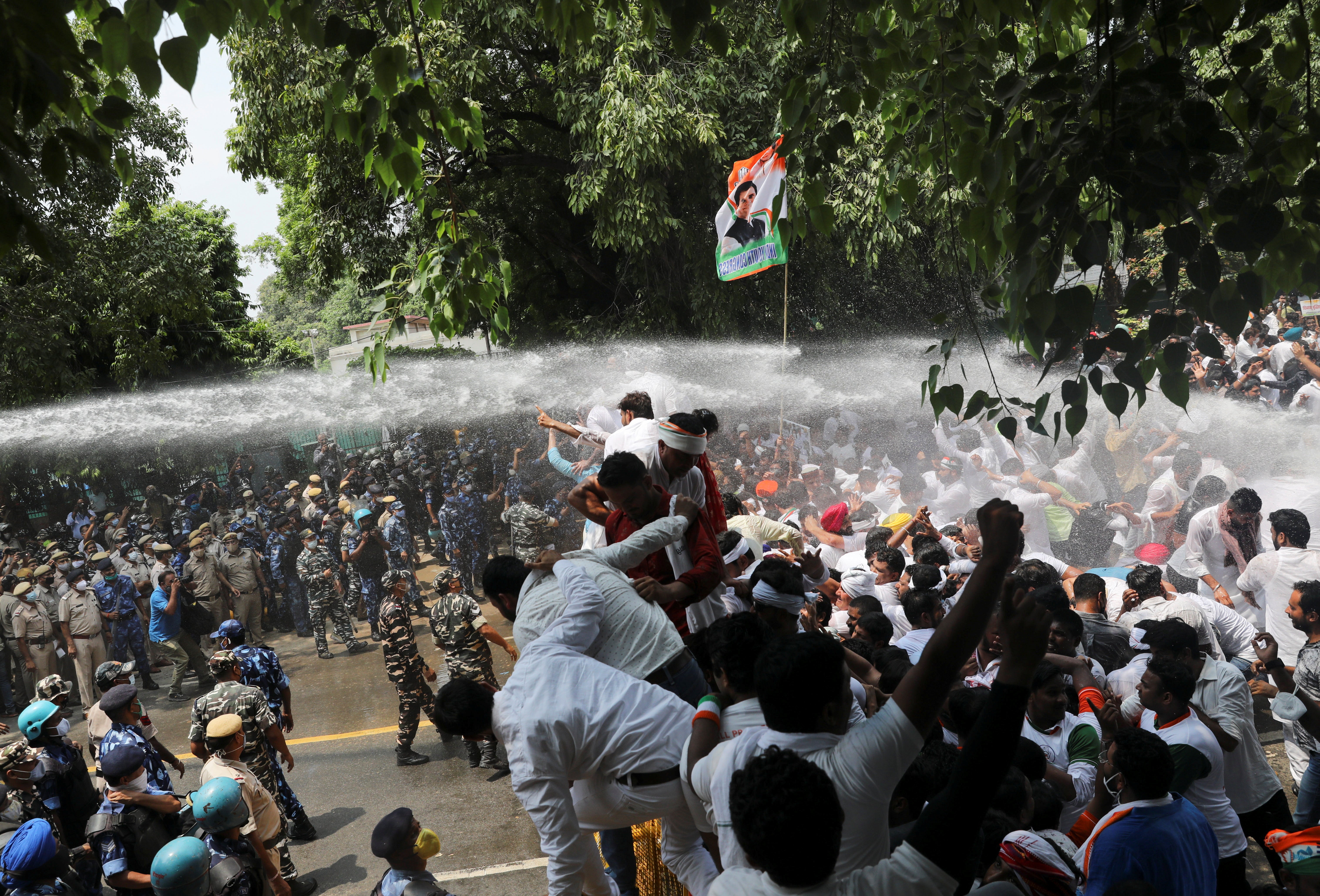 The temple is seen by some as a distraction from farmers’ protests, unemployment and the pandemic