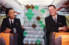 Easyjet introduces cabin crew uniforms made from recycled plastic bottles