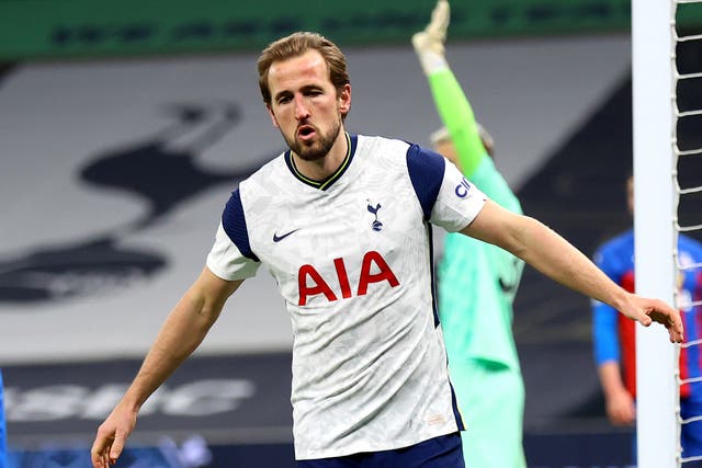 Harry Kane could play for Tottenham against suitors Manchester City (Julian Finney/PA)