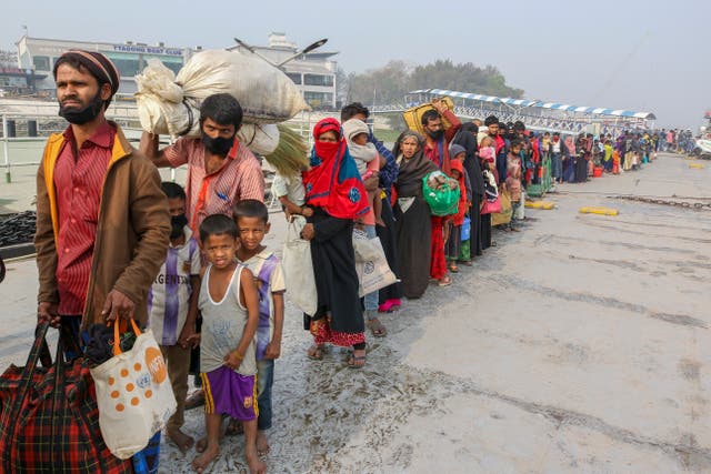 Virus Outbreak Bangladesh Rohingya