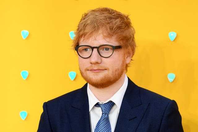 <p>File image: Ed Sheeran at the UK Premiere of “Yesterday” in 2019</p>