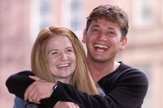 <p>Actors Sid Owen and Patsy Palmer in 2002 (Phil Noble/PA)</p>
