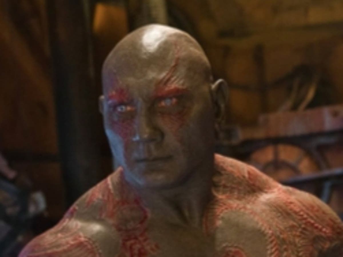 Guardians of the Galaxy’s Dave Bautista says role of Drax ‘wasn’t all pleasant’