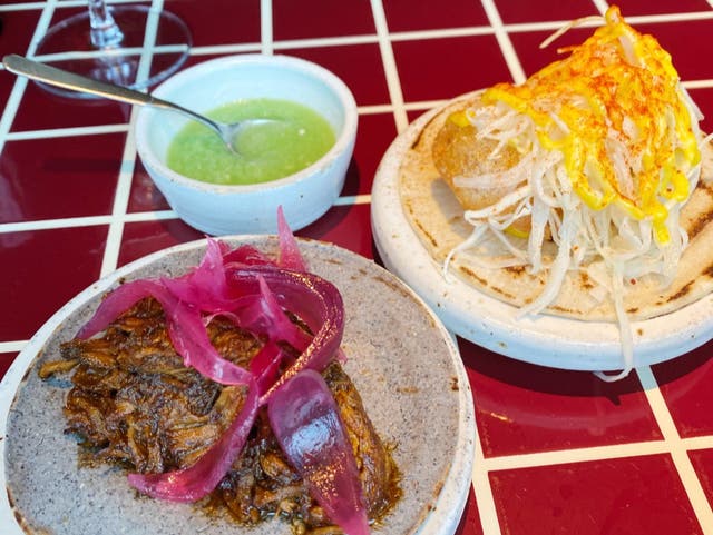 <p>The Mexican-meets-Spanish menu felt perfectly fused, rather than serving as an incongruous mishmash of cuisines</p>