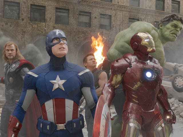 <p>A still from 2012’s ‘Avengers Assemble’, one of many films Marvel have released over the past decade</p>
