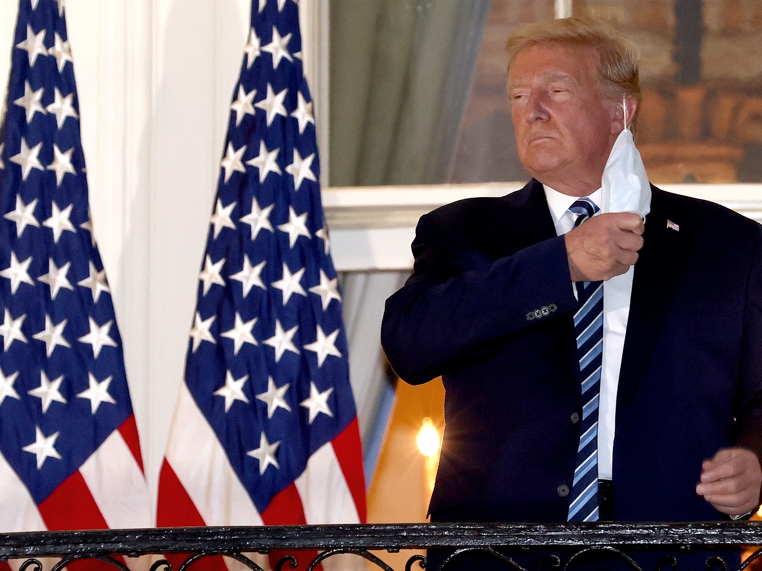 Trump claims Covid was ‘over’ when he left office when there was actually more than 4,000 deaths on his last day