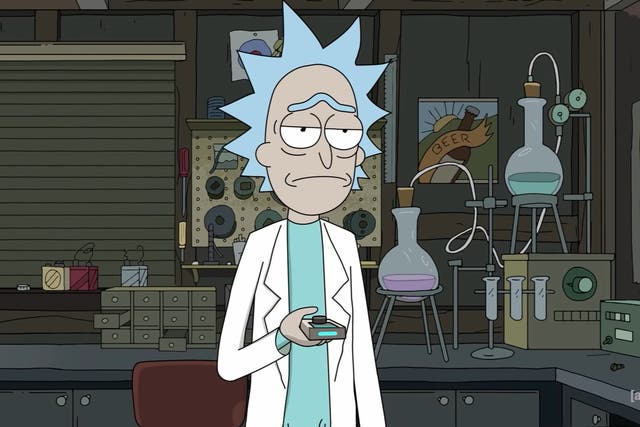 <p>Rick Sanchez in the latest episode of ‘Rick and Morty'</p>