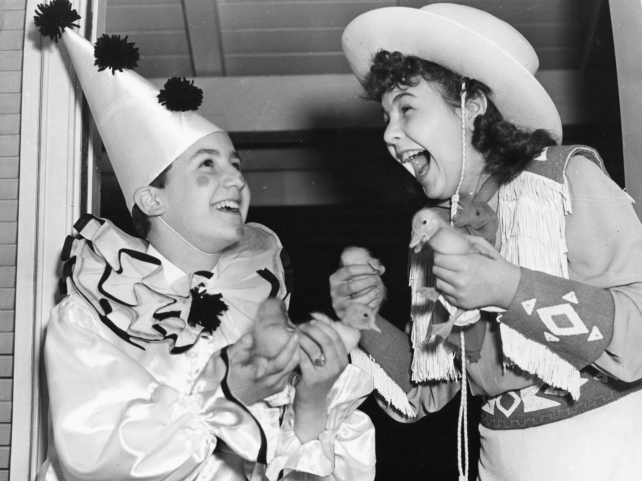 Child actors Bobby Breen and Withers in 1939