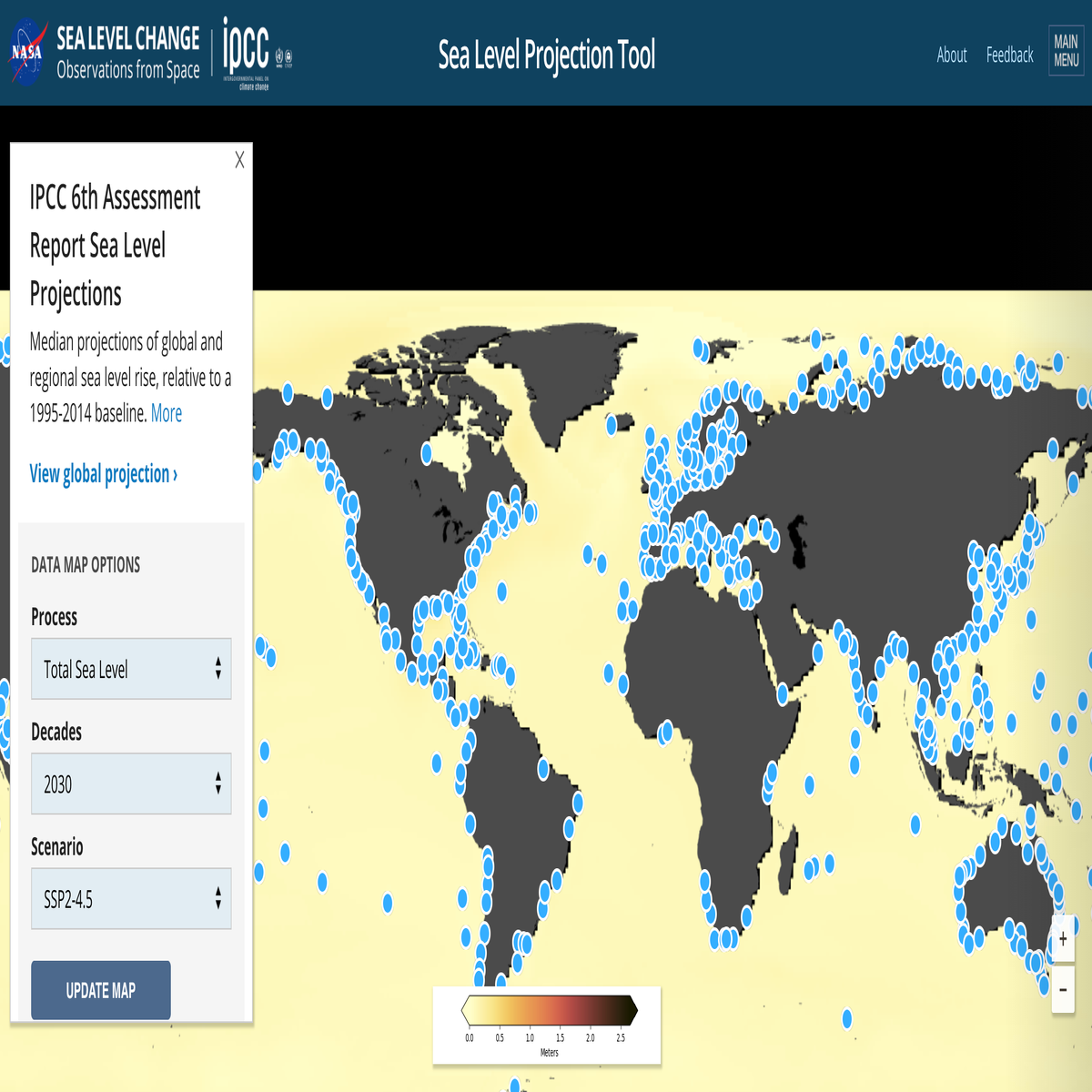 NASA Sea Level Change Portal