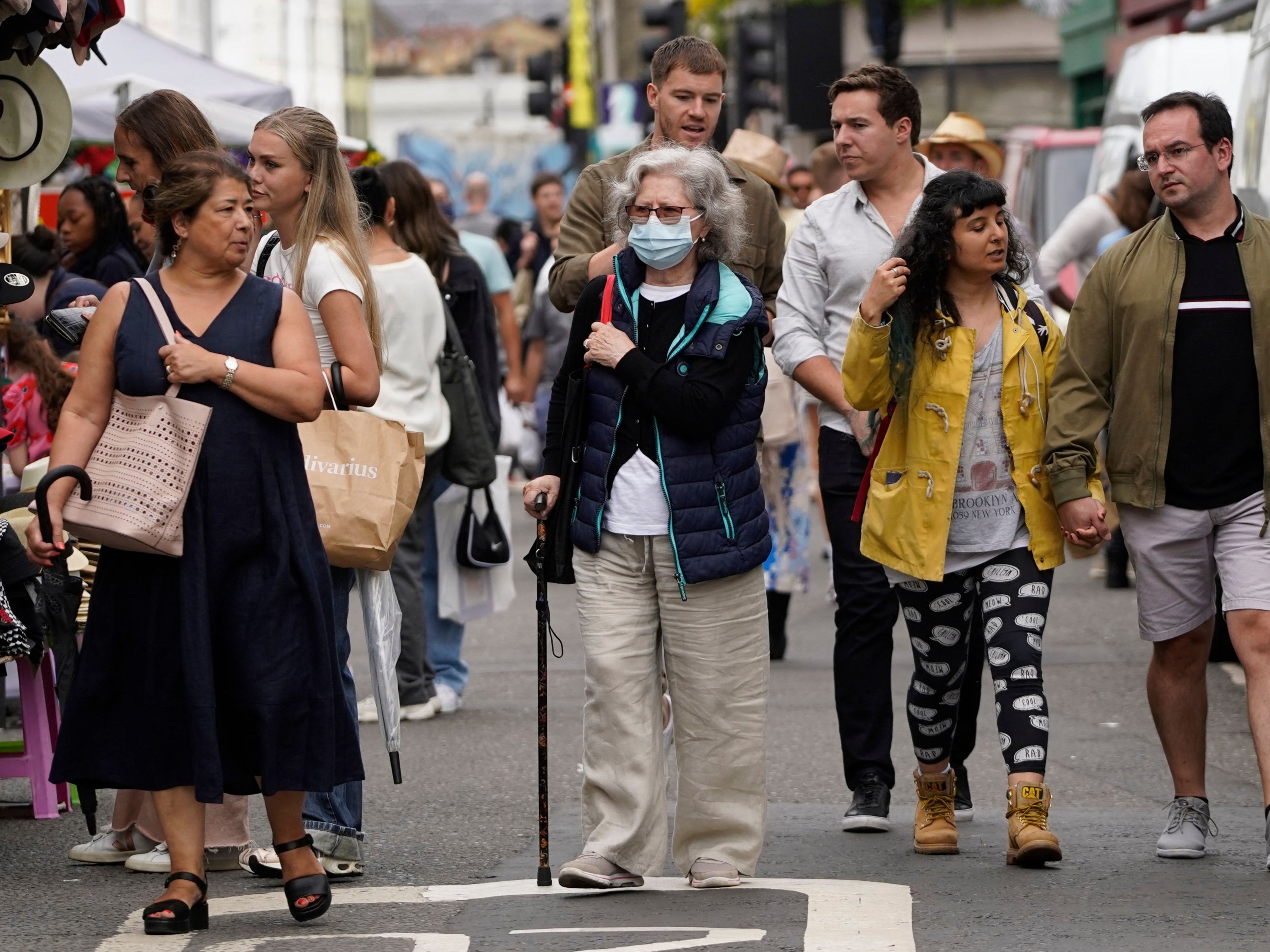 <p>Britain’s seven-day total up to 10 August is 7.3 per cent higher than it was for the previous week</p>