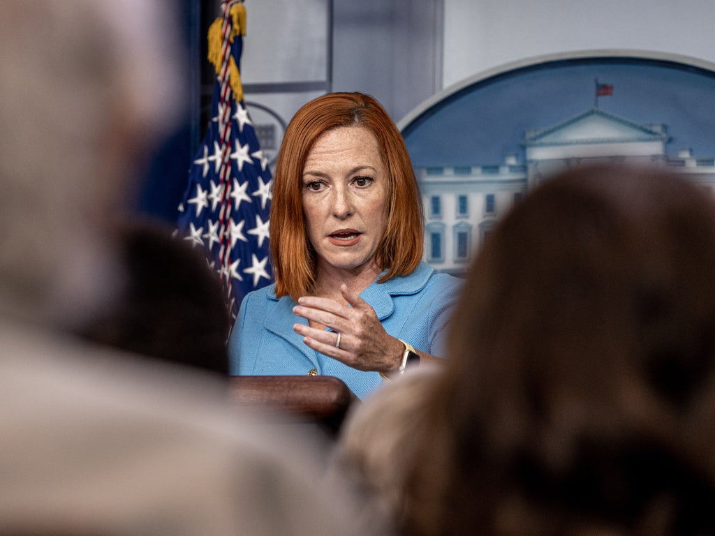 Jen Psaki calls on Congress to pass law guaranteeing abortion rights in response to Texas ban