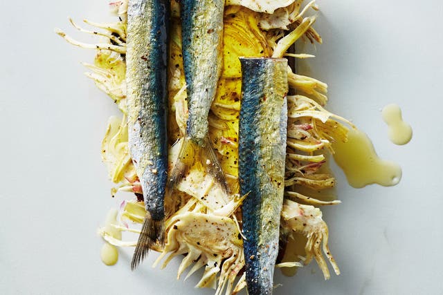 <p>‘Once you’ve gone to the trouble of making them, you’ll be rewarded with your very own salted sardine fillets’</p>