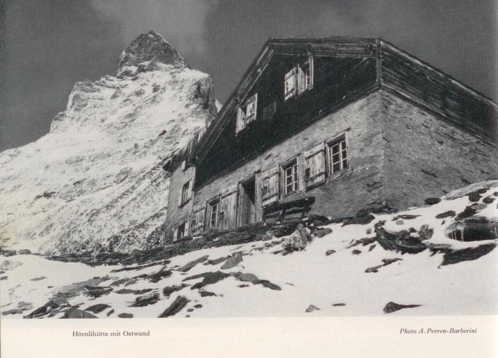 The Hornli Hut is a historic site at the foot of the Matterhorn. This is where guests from all over the world spend the night before they ascend the mountain