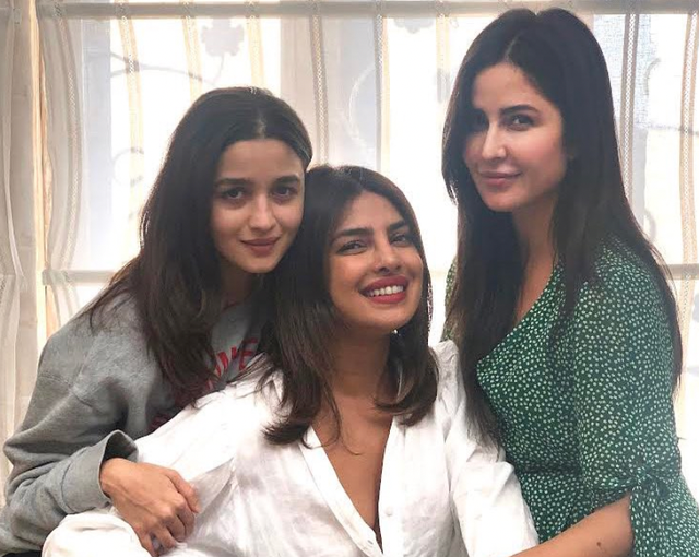 <p>Alia Bhatt, Priyanka Chopra and Kartika Kaif star in Jee Le Zaraa</p>