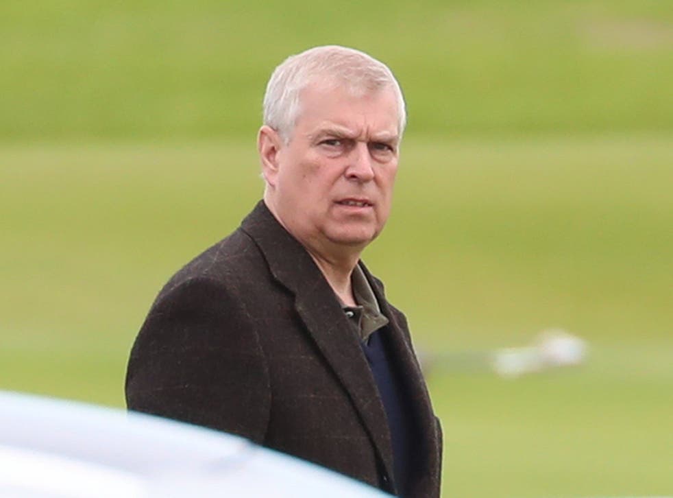 <p>Prince Andrew has been spotted arriving at Balmoral Castle after being accused of sexually abusing a Jeffrey Epstein victim</p>