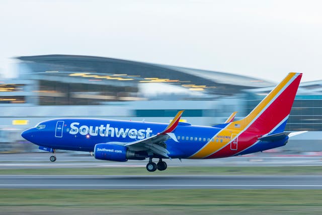 <p>Two women were removed from a Southwest Airlines flight last month </p>
