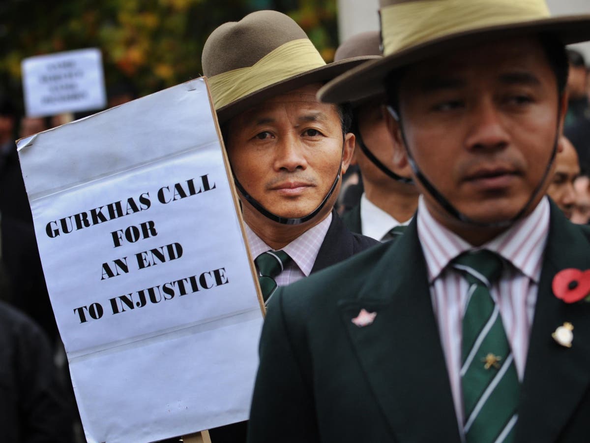 Boris Johnson told to end Gurkha pension &lsquo;injustice&rsquo; amid hunger strike outside Downing Street