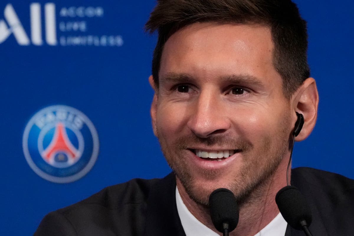 Lionel Messi targeting more Champions League glory after being unveiled by PSG