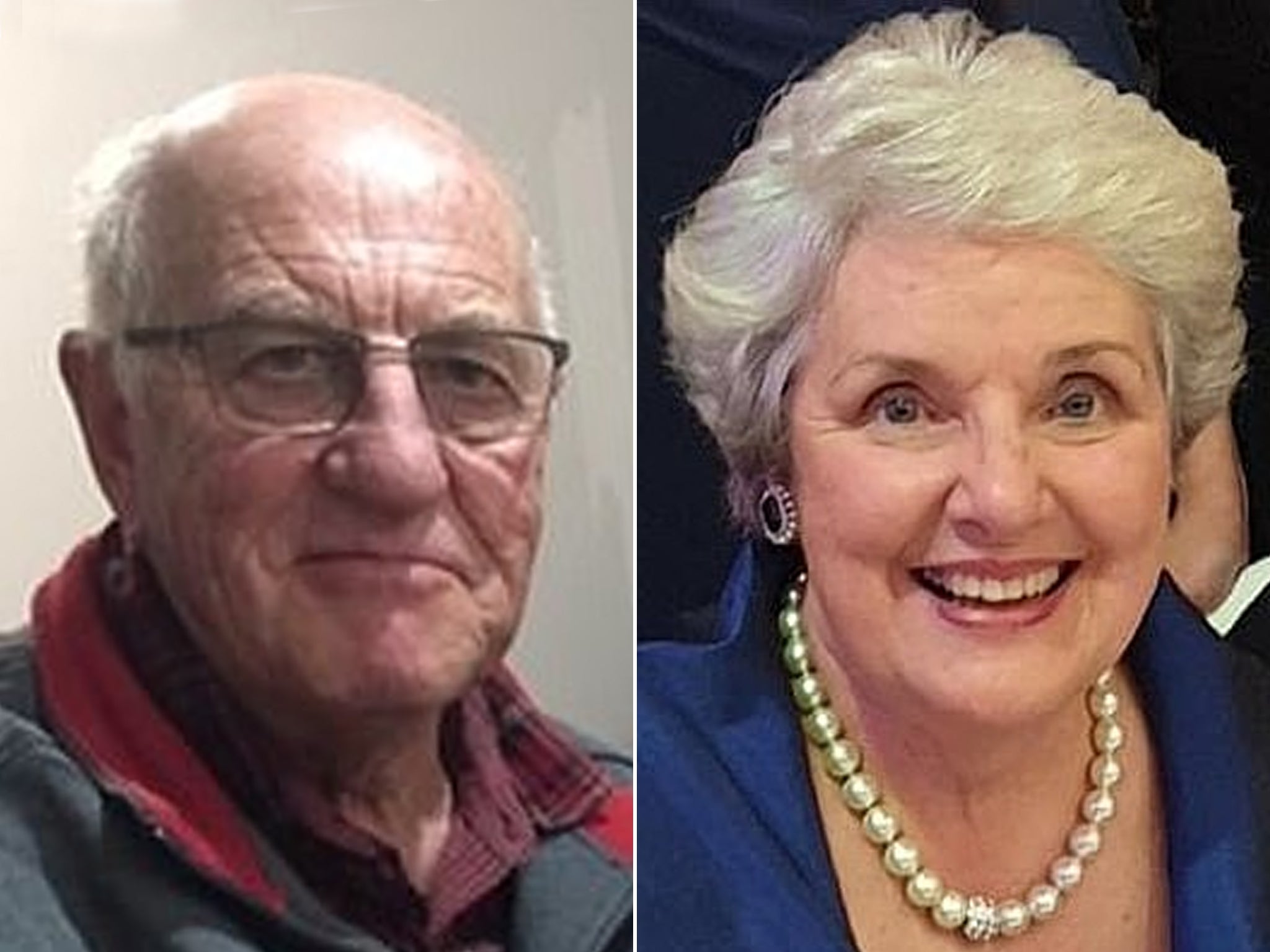 Russell Hill and Carol Clay, missing
