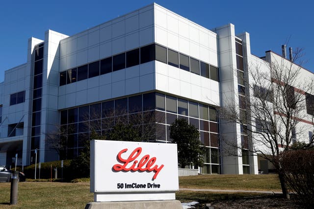 <p>An Eli Lilly pharmaceutical manufacturing plant in New Jersey</p>