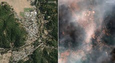 Huge California fire grows; Montana blaze threatens towns