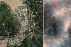 Huge California fire grows; Montana blaze threatens towns