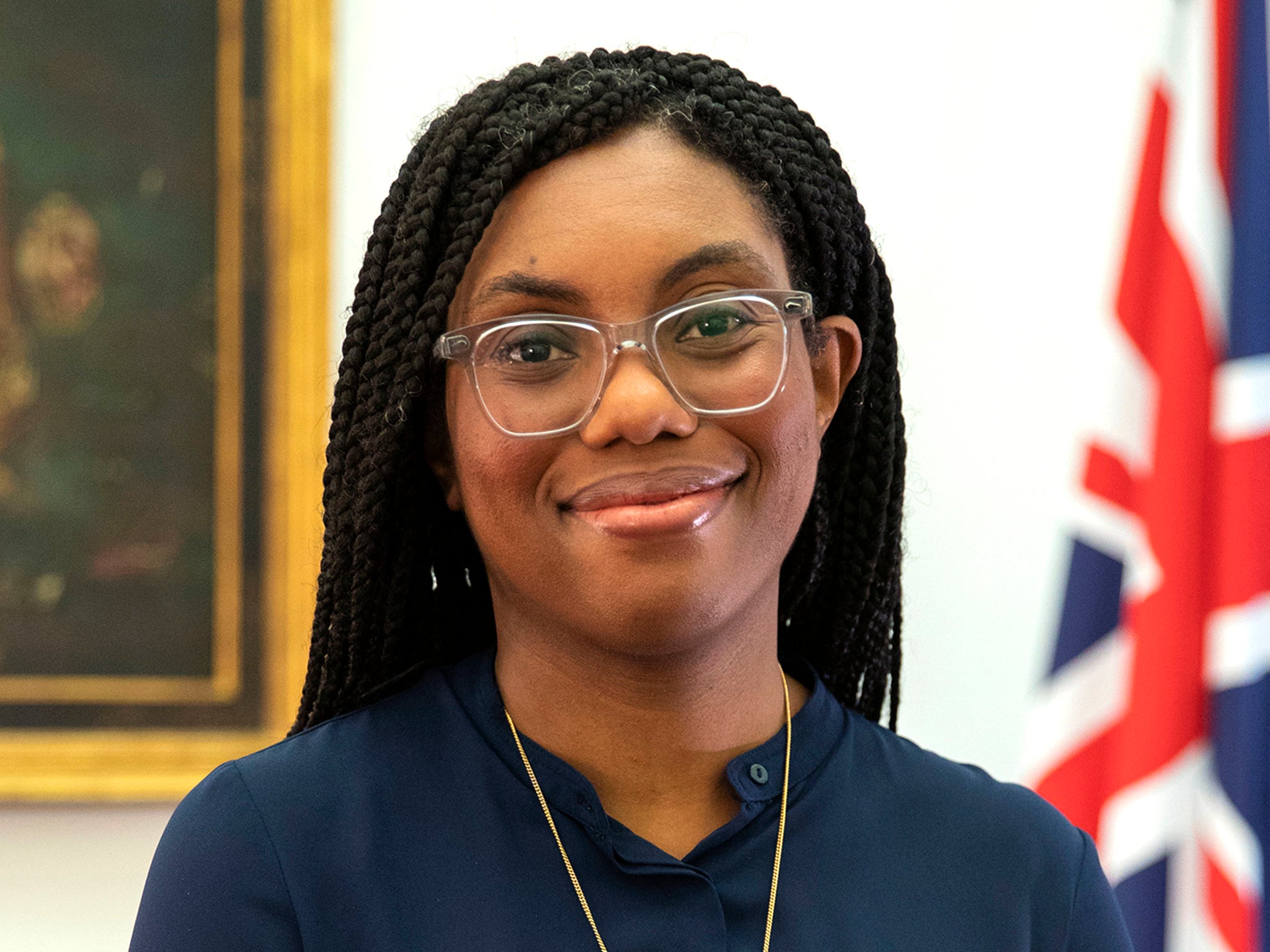 Former equalities minister Kemi Badenoch has promised tax cuts and declared her opposition to ‘identity politics’