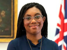 Kemi Badenoch launches Tory leadership bid with promise of tax cuts