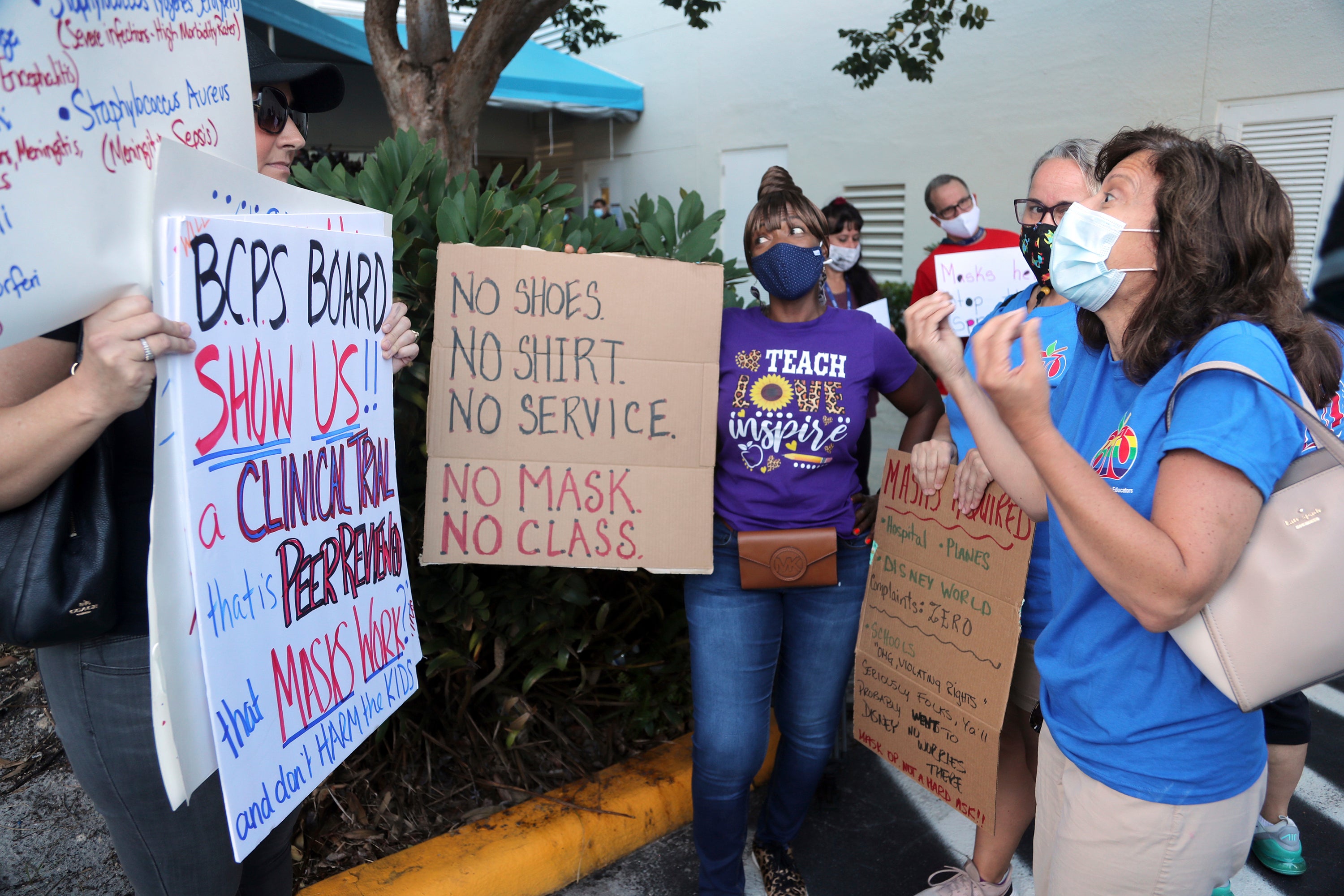 Virus Outbreak Florida Schools