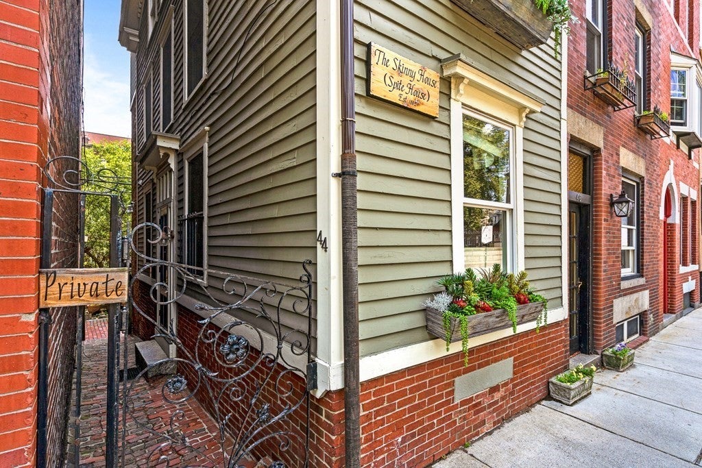 The house has been named “The Skinny House (Spite House)"