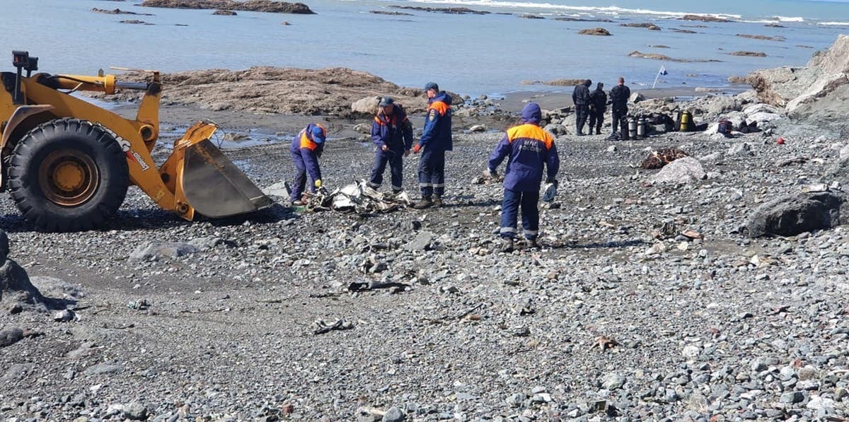 Russia helicopter crash: sightseeing chopper plunges into volcanic lake with 8 feared dead