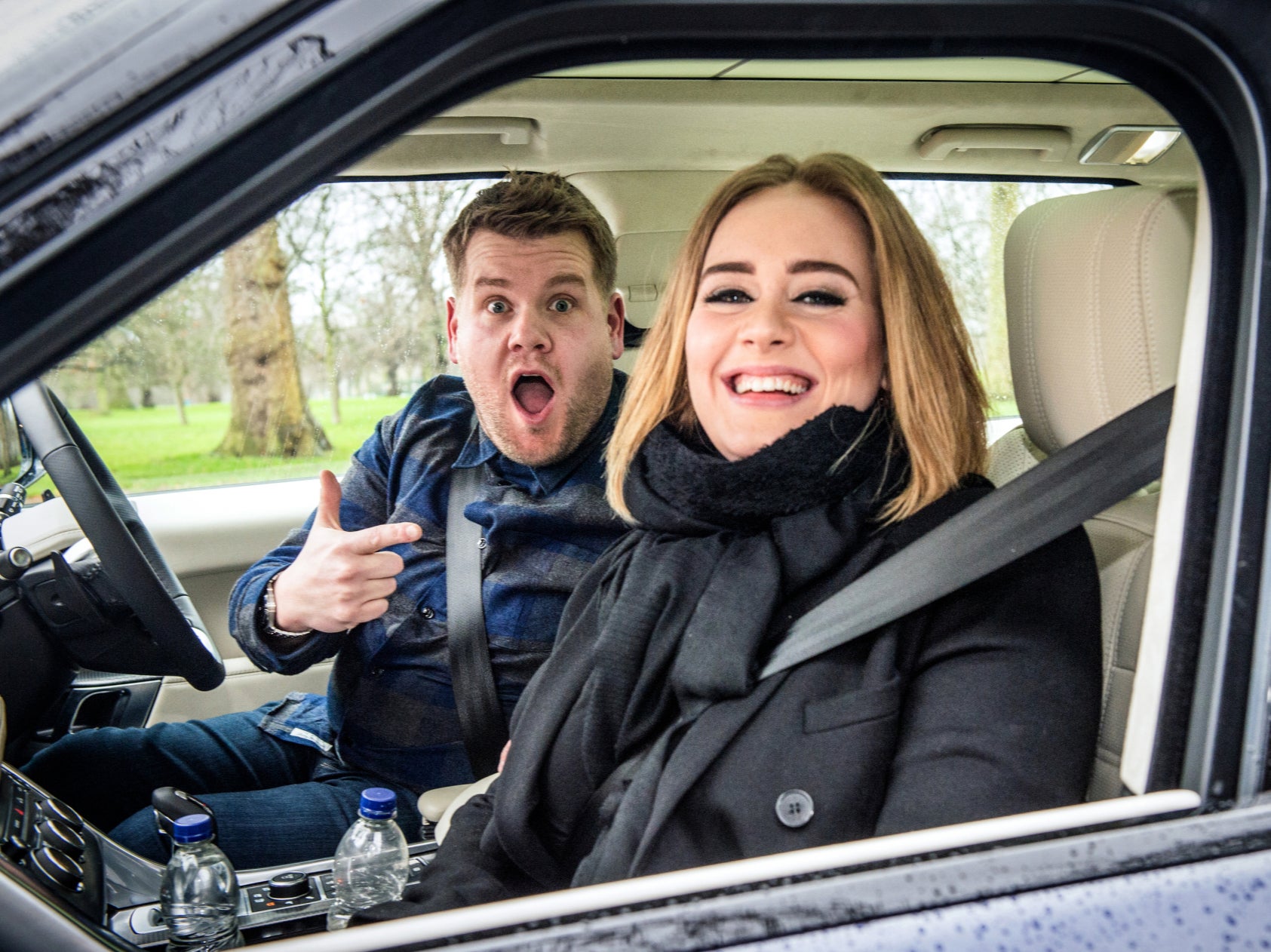Rolling in the Jeep: Corden welcomes Adele onto Carpool Karaoke for the segment’s most-watched video ever