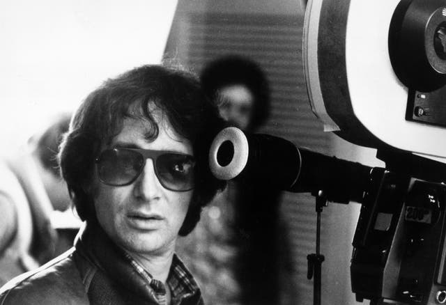 <p>Spielberg on the set: it will be intriguing to see how the director captures his growing pains</p>