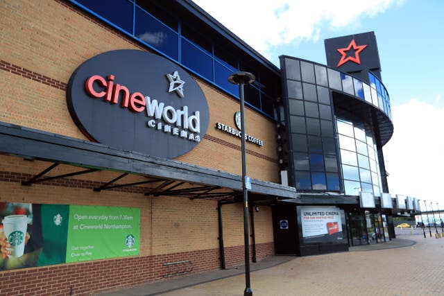 Cineworld has hiked ticket prices by 40% since reopening in the UK. (Mike Egerton / PA)
