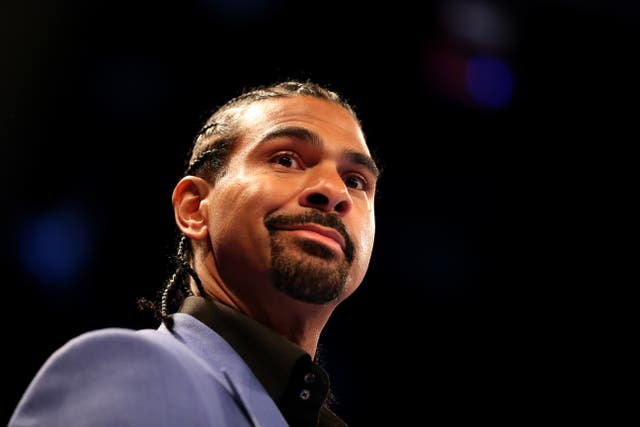 David Haye is set to fight for the first time in three years (Steven Paston/PA)