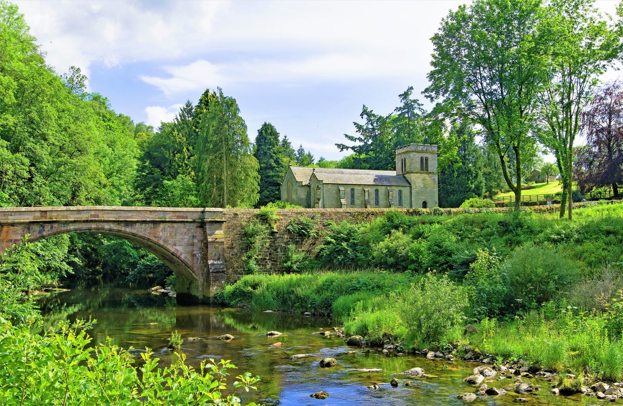 Penrith is surrounded by countryside