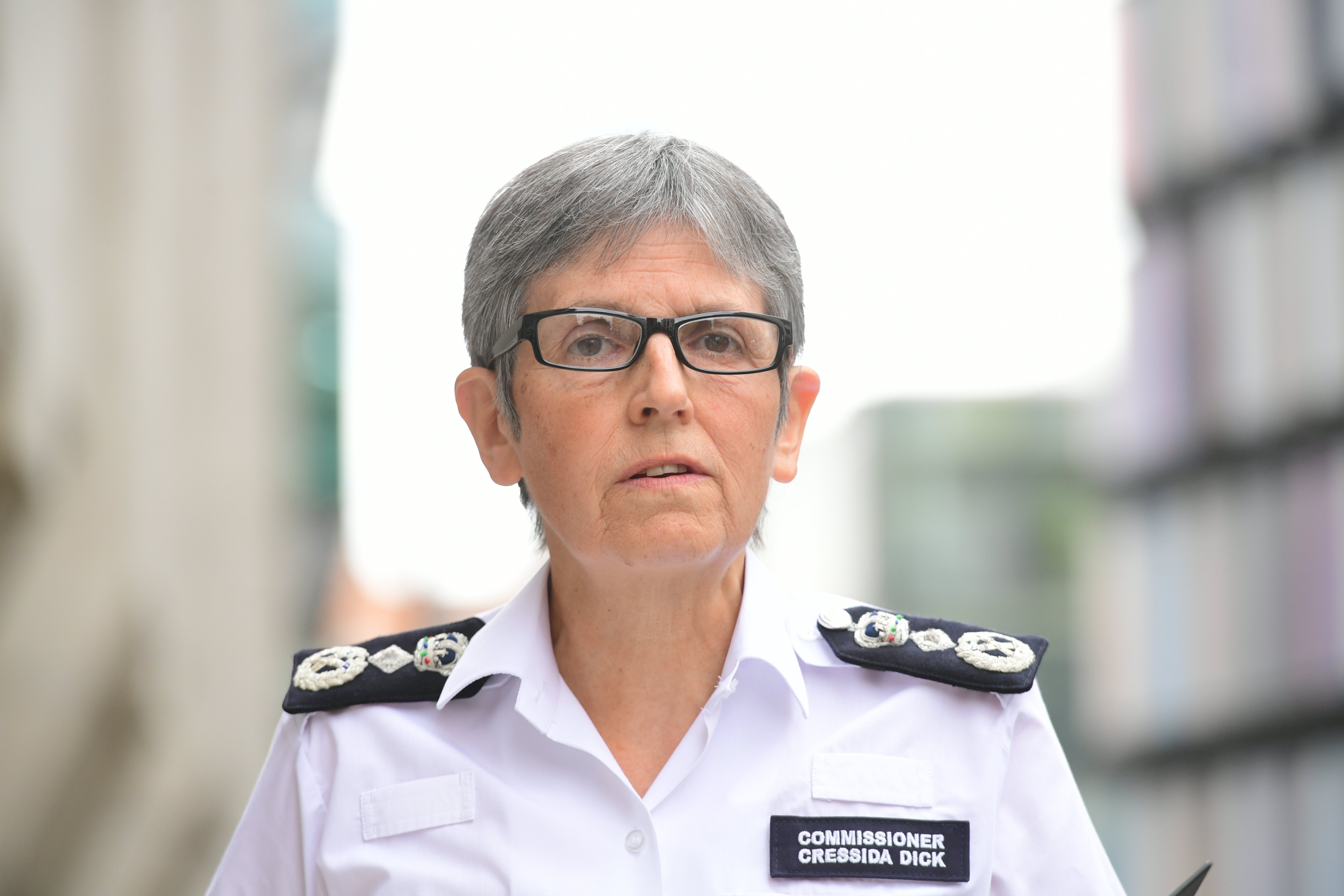 Metropolitan Police commissioner Cressida Dick
