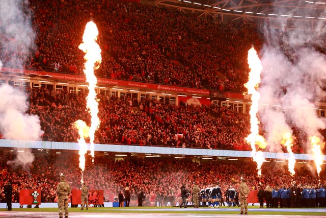 The Principality Stadium could be full this autumn (Adam Davy/PA)