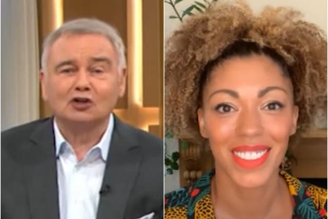 <p>Eamonn Holmes and Dr Zoe Williams on ‘This Morning'</p>