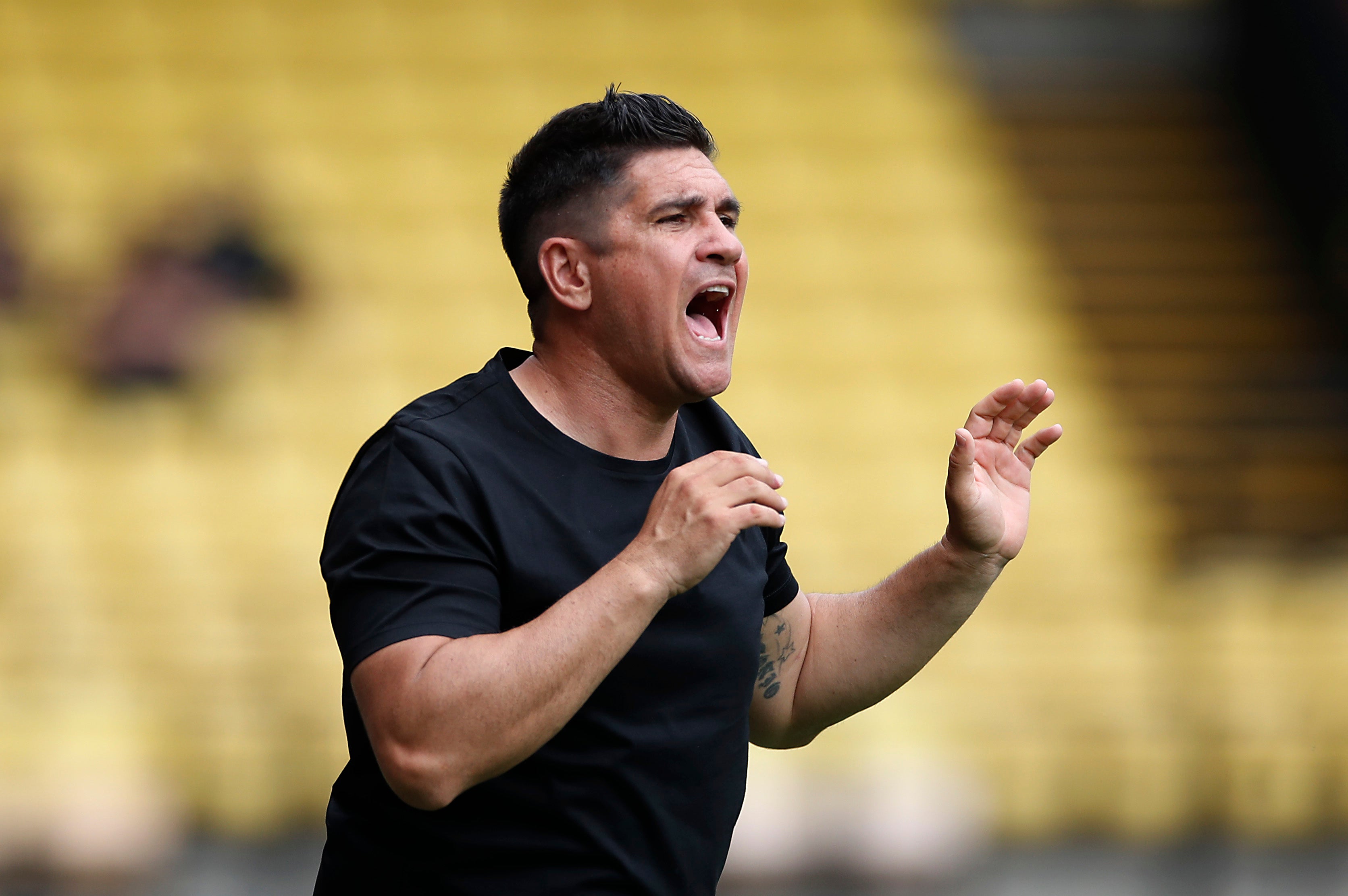 <p>Watford manager Xisco Munoz has plenty of attacking options, but it is his side’s defensive strength that will be a bigger factor</p>