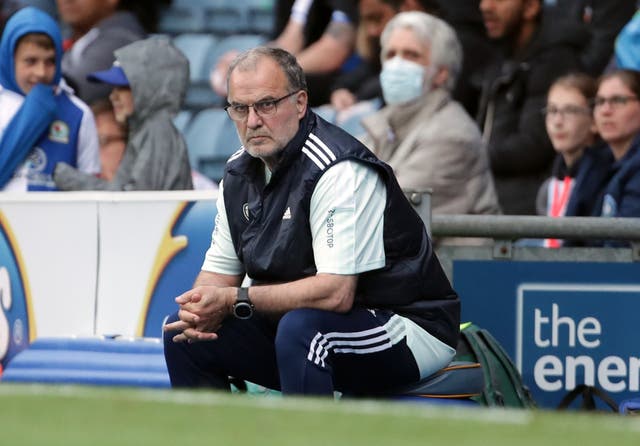 Marcelo Bielsa is ready for his fourth year as Leeds boss (Richard Sellers/PA)