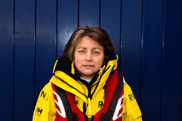 <p>Di Bush has become the first woman to be appointed coxswain in the lifeboat charity’s 197-year-long history</p>