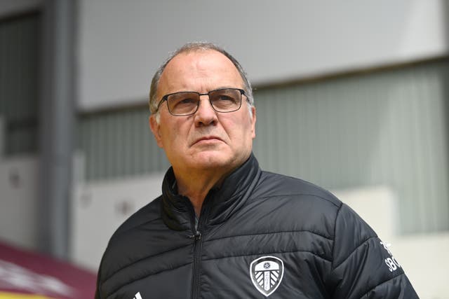Marcelo Bielsa has committed to Leeds for another season (Gareth Copley/PA)