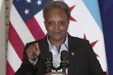 Chicago Mayor Lori Lightfoot hits out at reports police turned their backs on her over female officer’s death