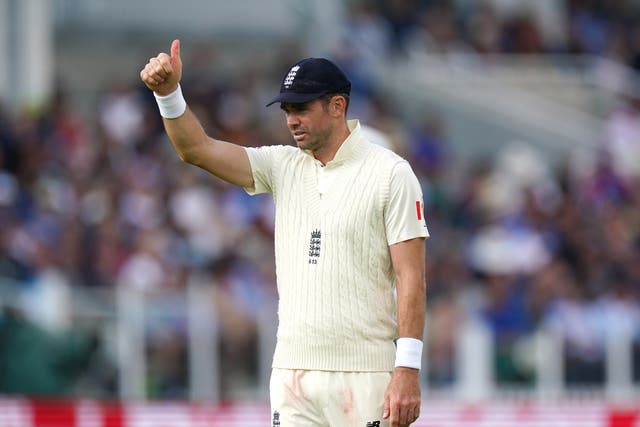 <p>James Anderson overcame fitness concerns to take his place in the side</p>