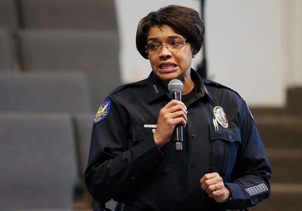 Phoenix police chief suspended over dismissed protest cases