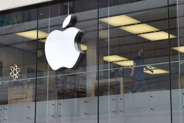 <p>File: Apple says the feature will use the phone’s on-device machine learning to assess the content of children’s messages for photos that may be sexually explicit  </p>