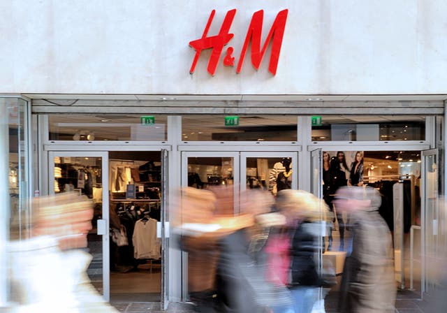 <p>File image: H&M clothing store in the French northern city of Lille</p>